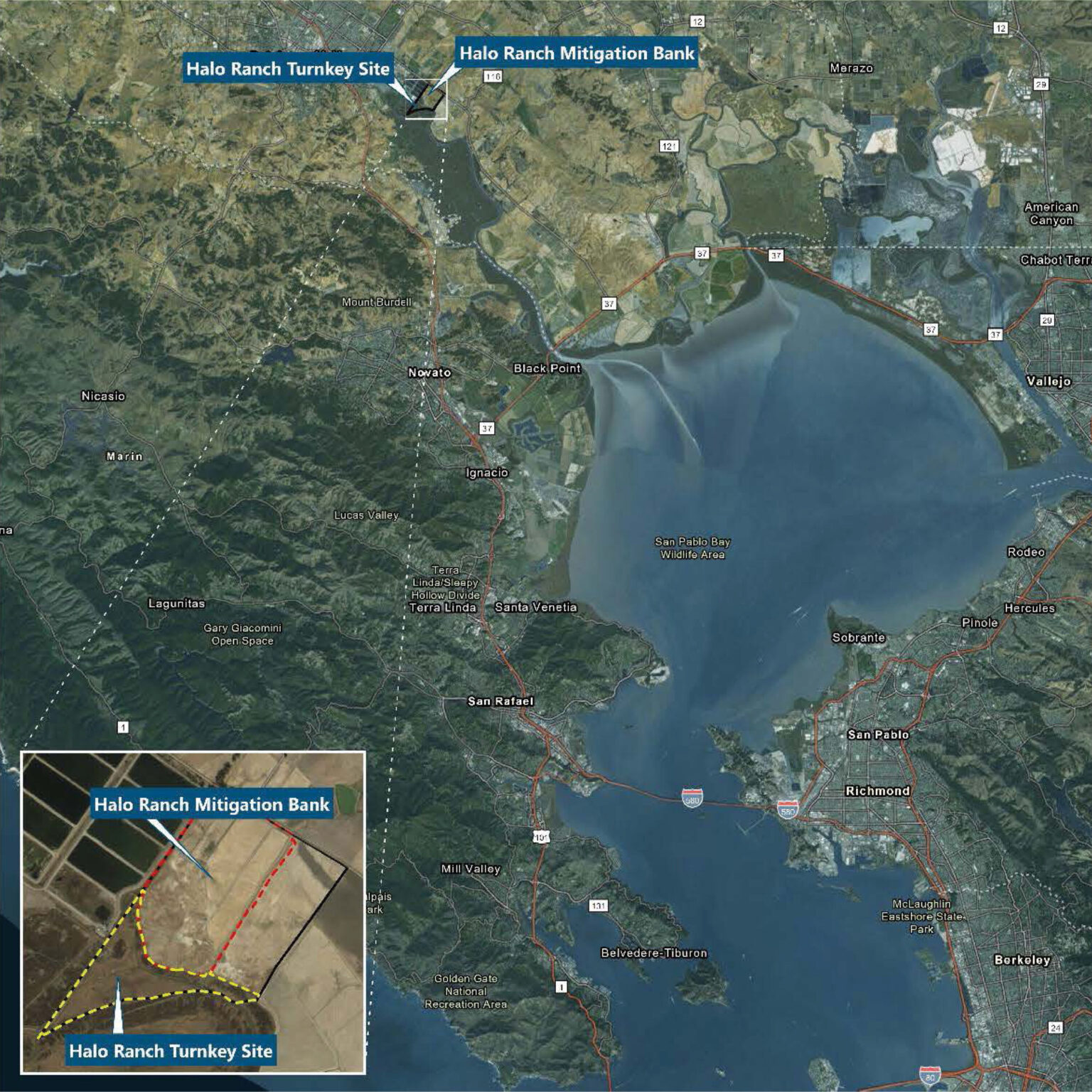 Hall Ranch Map Halo Ranch Full Delivery/Turnkey Mitigation Option - Resource ...