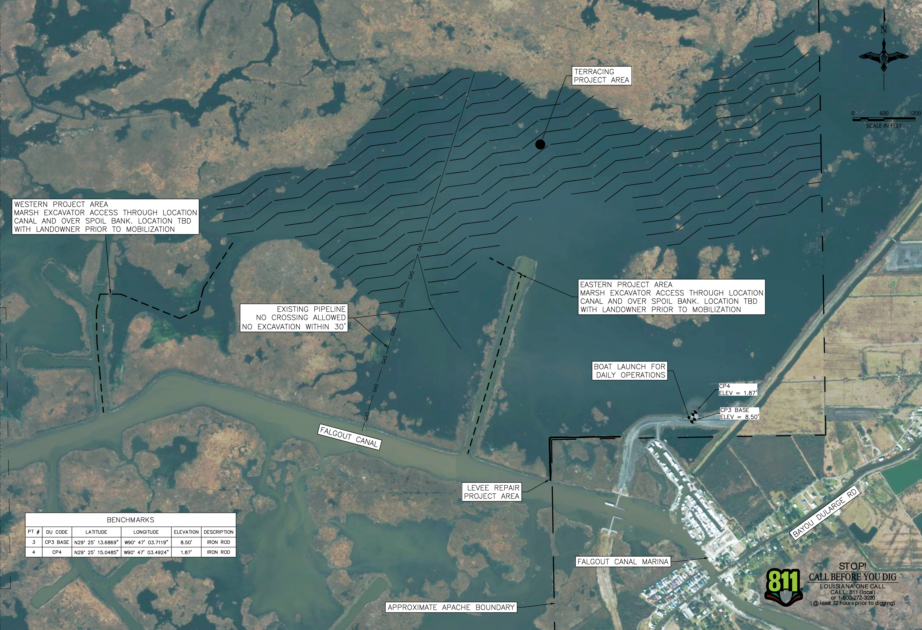 Apache Falgout Canal Terrace Planting