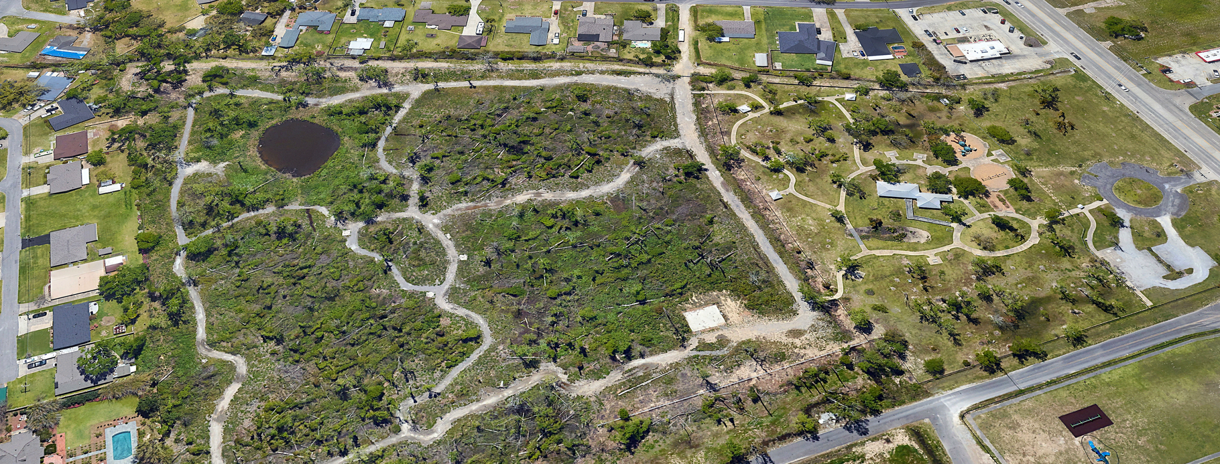 Tuten Park, Lake Charles, LA Google Earth