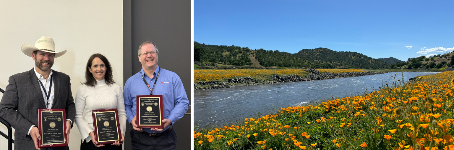 Klamath River Renewal Project Earns International Recognition for Fish Passage Innovation