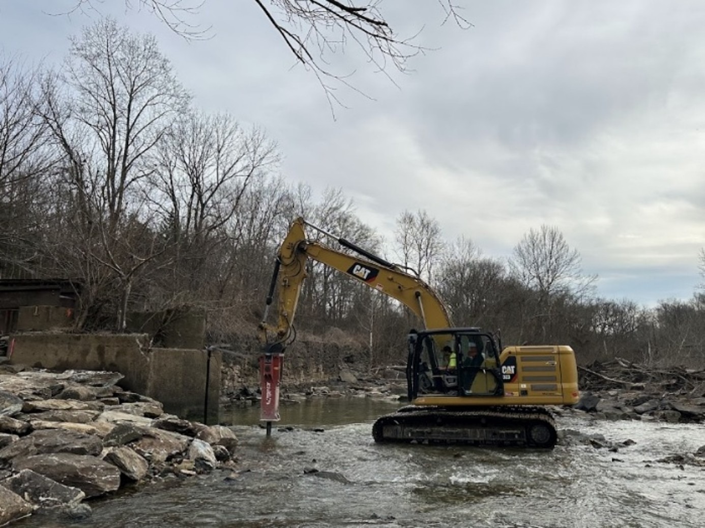Ramseur Dam Removal — Deep River, NC